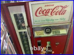 VINTAGE COCA COLA COKE DRINK BOTTLE SODA MACHINE COOLER Cavalier