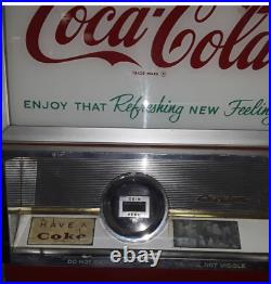 VINTAGE COCA COLA COKE DRINK BOTTLE SODA MACHINE COOLER Cavalier