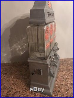 VINTAGE COIN OPERATED 1947 AJAx HOT NUT CHALLENGER MACHINE PEANUT WARMER