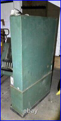 VINTAGE COIN OPERATED CIGARETTE VENDING MACHINE, 1940's NATIONAL VENDORS MODEL