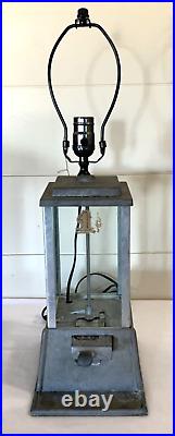 VINTAGE DEAN 1 Cent GUM-BALL MACHINE Original Lamp Kit Aluminum Penny Arcade US