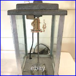 VINTAGE DEAN 1 Cent GUM-BALL MACHINE Original Lamp Kit Aluminum Penny Arcade US