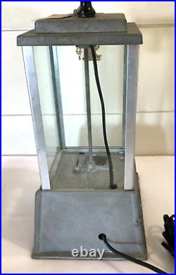 VINTAGE DEAN 1 Cent GUM-BALL MACHINE Original Lamp Kit Aluminum Penny Arcade US