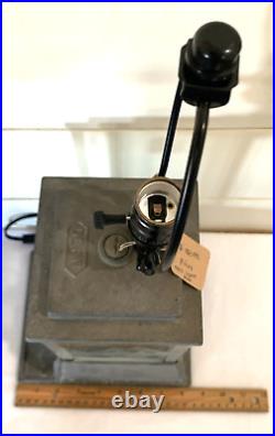 VINTAGE DEAN 1 Cent GUM-BALL MACHINE Original Lamp Kit Aluminum Penny Arcade US