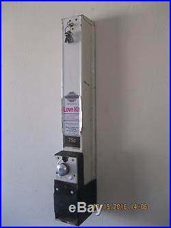 Vintage Harmon Condom Vending Machine With Keys 1960's
