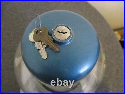 VINTAGE HERSHEY-ETS (5 CENT) COIN CANDY VENDING/DISPENSER WITH KEYS 1940s 50s