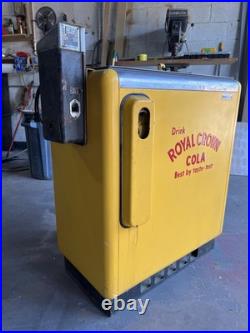 VINTAGE IDEAL 55 SLIDER RC COLA COOLER Vending VINTAGE IDEAL 55 SLIDER RC COLA COOLER Vending