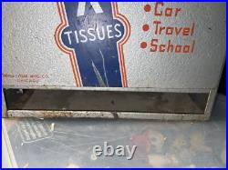 VINTAGE Kleenex 10 Cent pocket pack tissue vending machine