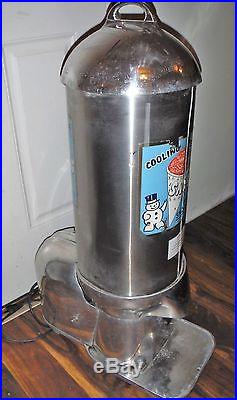 Vintage Sno-master Snow Cone Ball Machine Very Rare Commerical Working Tall
