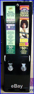 Vintage Two Column Condom Vending Machine
