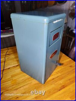 VINTAGE Tampon Tamp Nibroc Dispose Dispense trash can Vending machine no key