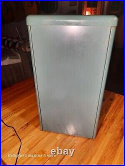 VINTAGE Tampon Tamp Nibroc Dispose Dispense trash can Vending machine no key