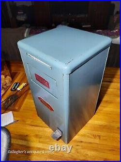 VINTAGE Tampon Tamp Nibroc Dispose Dispense trash can Vending machine no key