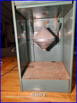 VINTAGE Tampon Tamp Nibroc Dispose Dispense trash can Vending machine no key