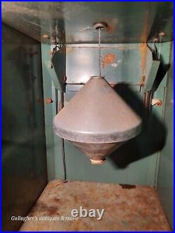 VINTAGE Tampon Tamp Nibroc Dispose Dispense trash can Vending machine no key