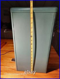 VINTAGE Tampon Tamp Nibroc Dispose Dispense trash can Vending machine no key