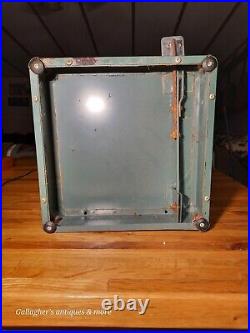 VINTAGE Tampon Tamp Nibroc Dispose Dispense trash can Vending machine no key