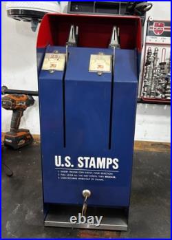 VINTAGE US POSTAGE STAMP MACHINE WithKEYS MODEL S70- 2M SELECTRA POSTAGE VENDOR