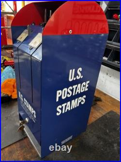 VINTAGE US POSTAGE STAMP MACHINE WithKEYS MODEL S70- 2M SELECTRA POSTAGE VENDOR