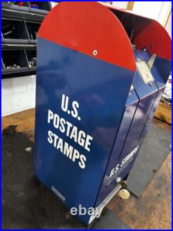 VINTAGE US POSTAGE STAMP MACHINE WithKEYS MODEL S70- 2M SELECTRA POSTAGE VENDOR