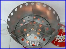 VTG 1950's Big Top Circus Roasted Salted Nuts Lighted Motion Lamp Peanut Warmer