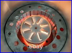 VTG 1950's Big Top Circus Roasted Salted Nuts Lighted Motion Lamp Peanut Warmer