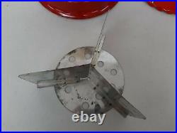 VTG 1950's Big Top Circus Roasted Salted Nuts Lighted Motion Lamp Peanut Warmer