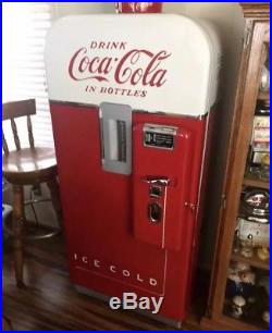 VTG 1950s V-39 10 Cents COKE COCA COLA Vending Machine (ALL ORIGINAL-SERVICED)