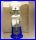 VTG 25th Anniversary Pillsbury Doughboy Co. 18 Gumball Coin Machine Blue/White