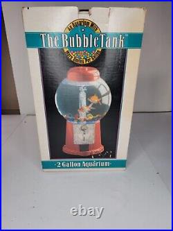 VTG Bubble Gum Gumball Machine Fish Tank Aquarium Hawkeye Model BBT-402