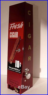 Vtg Cigar Vending Machine, Coin Op Cutter, Store Display, Hershey, Trade Stimulator