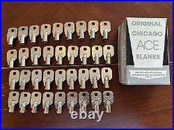 VTG Chicago Lock Co Vending Machine Round Tubular Barrel 11 Key 137CLC BOX OF 36
