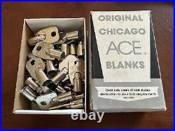 VTG Chicago Lock Co Vending Machine Round Tubular Barrel 11 Key 137CLC BOX OF 36