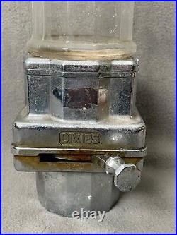 VTG Dixies Dixie Cup Dispenser Chrome & Glass Easton, PA 1930's
