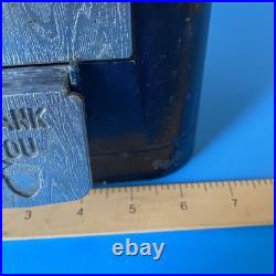 VTG-Nickel -dark Blue Vending Machine With Key! (S2)