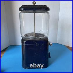 VTG-Nickel -dark Blue Vending Machine With Key! (S2)