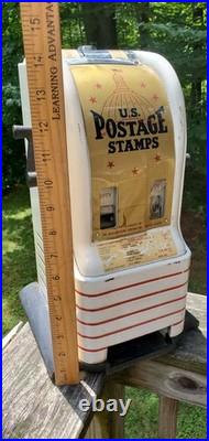 VTG Northwestern U. S. Postage Stamp Vending Machine 1960s Americana USPS Collect