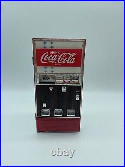 VTG Rare 1996 Coca Cola Mini Vending Machine Rare Tested Working Sings & Lights