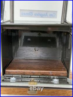 VTG Scale Model Los Angeles Times Newspaper Vending Machine Rack Green 6x5x4