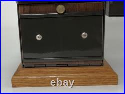 VTG Scale Model Los Angeles Times Newspaper Vending Machine Rack Green 6x5x4