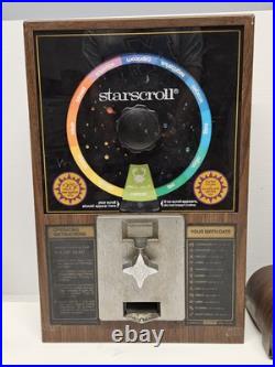 VTG Starscroll Horoscope Vending Machine With Top
