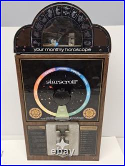 VTG Starscroll Horoscope Vending Machine With Top