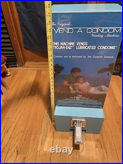 Vend A Condom VINTAGE CONDOM / NOVELTY VENDING MACHINE