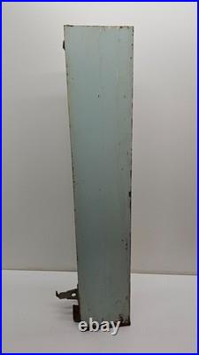 Vend-Rite Kleenex Tissue Vending Machine 5¢ 37 Metal Coin Op Dispenser Vintage