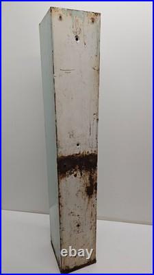 Vend-Rite Kleenex Tissue Vending Machine 5¢ 37 Metal Coin Op Dispenser Vintage