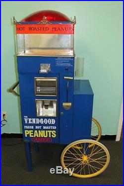 Vendgood Peanut Vending Machine Vintage Rare