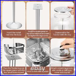 Vending Machine with Metal Stand Capsule Vending Machines Commercial Coin