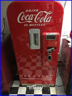 Vendo 39 coca cola machine, vintage soda machine