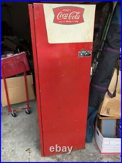 Vendo 92 Coca-Cola Vending Machine 1960's-1970's WORKING Cooling Coke Vintage
