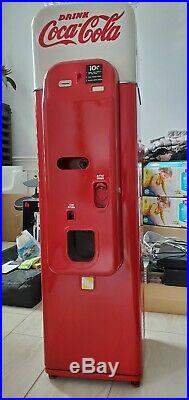 Vendo VMC 44 Slim Coke Coca Cola Vending Machine Antique Vintage